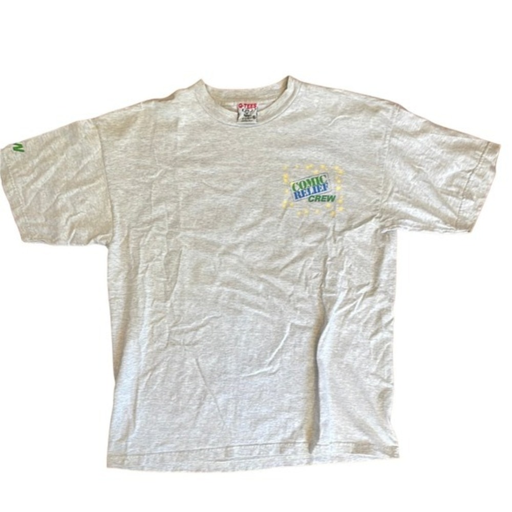 Rare 1996 Comic Relief Crew Shirt XL